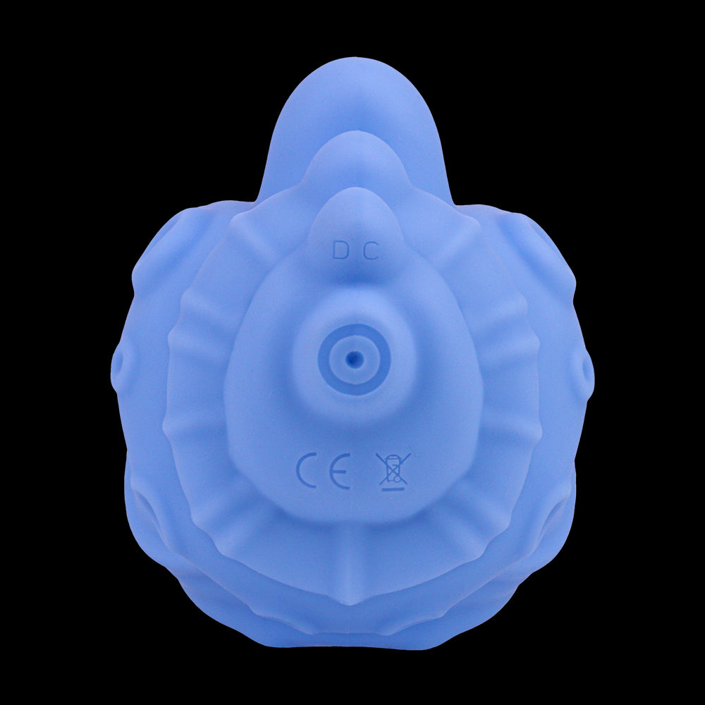 Ozean-Muschel Sex Grinder | Platinum Silicone Vulva Grinder mit Meeresschnecken-Form