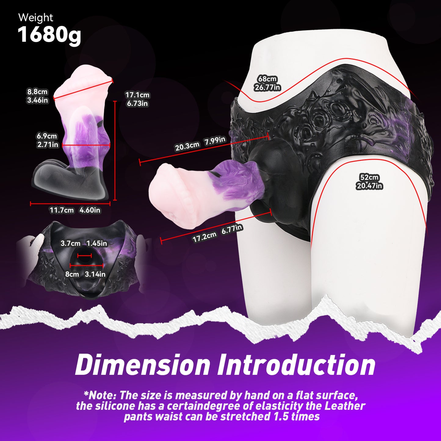Geschmeidiger Umschnalldildo – Silikon-Panty für gemeinsame Erkundung