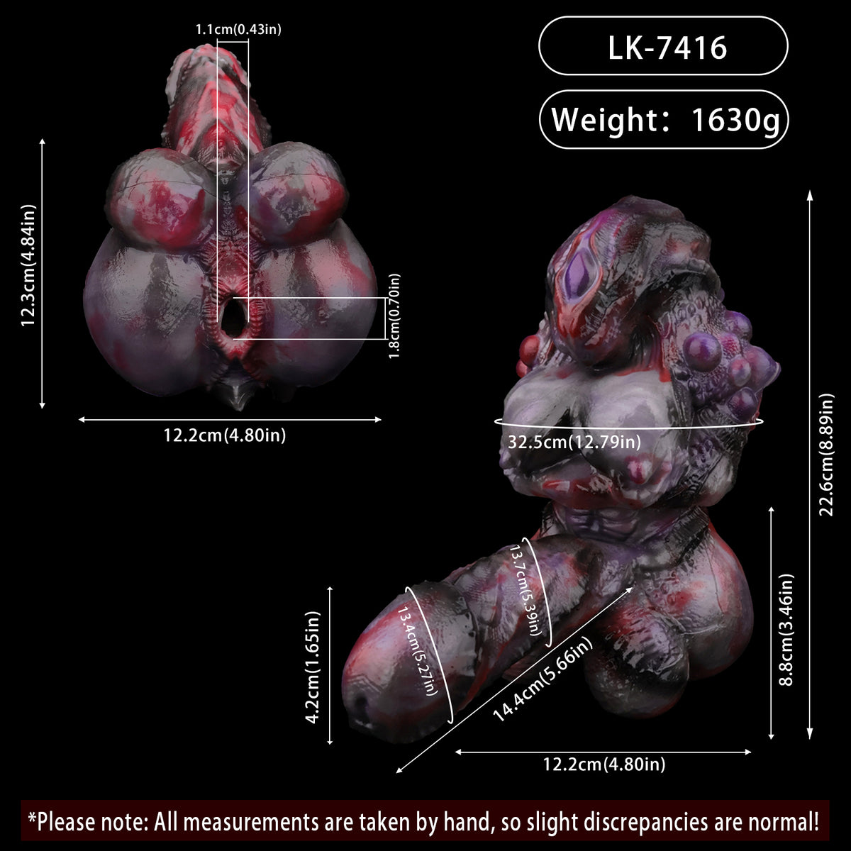 Pocket Pussy Voidkreatur – Alien-Hybrid aus Silikon für Sci-Fi-Auszeiten