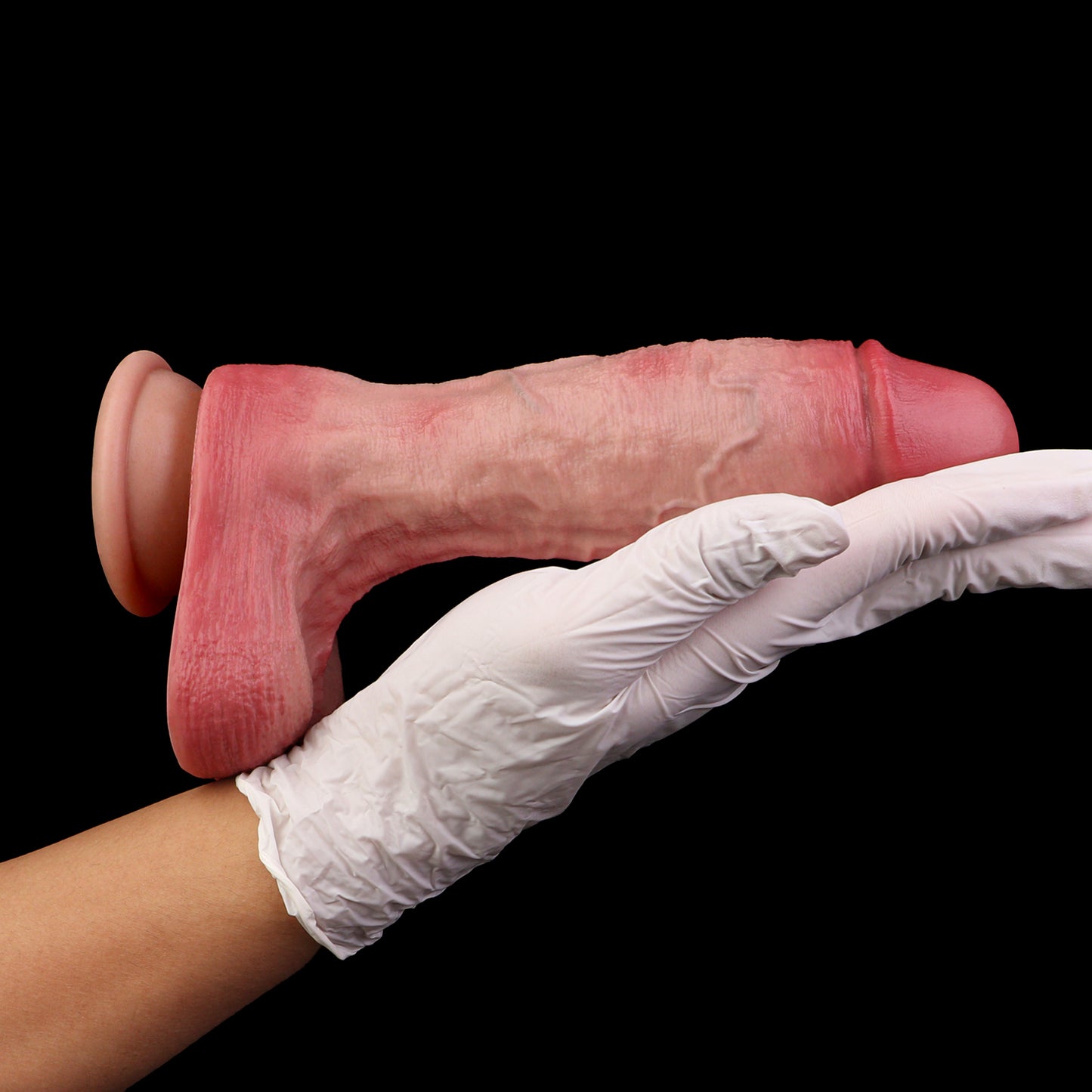 Flared Glans Dildo – Thick Crown Deep Ridge mit Spritz-Funktion | SilikonLust
