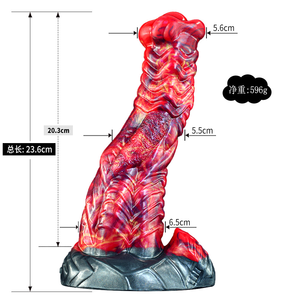 High-Quality Fantasy Dildo with Multi-Petal Head – Intense Sensation, Striking Presence, and Hands-Free Control