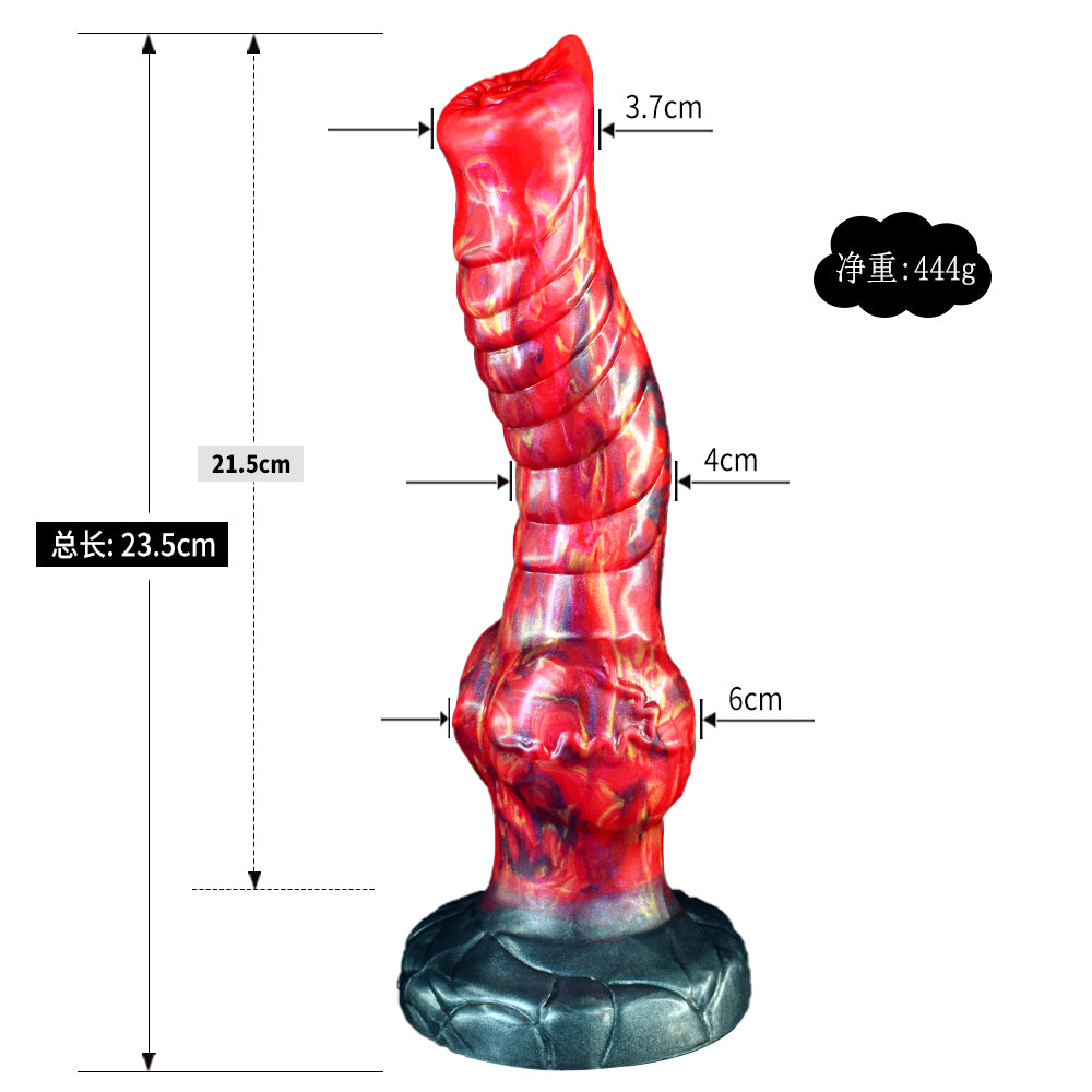 Spiral Multilayer Fantasy Dildo – Powerful Design For Extreme Stimulation And Immersive Sessions
