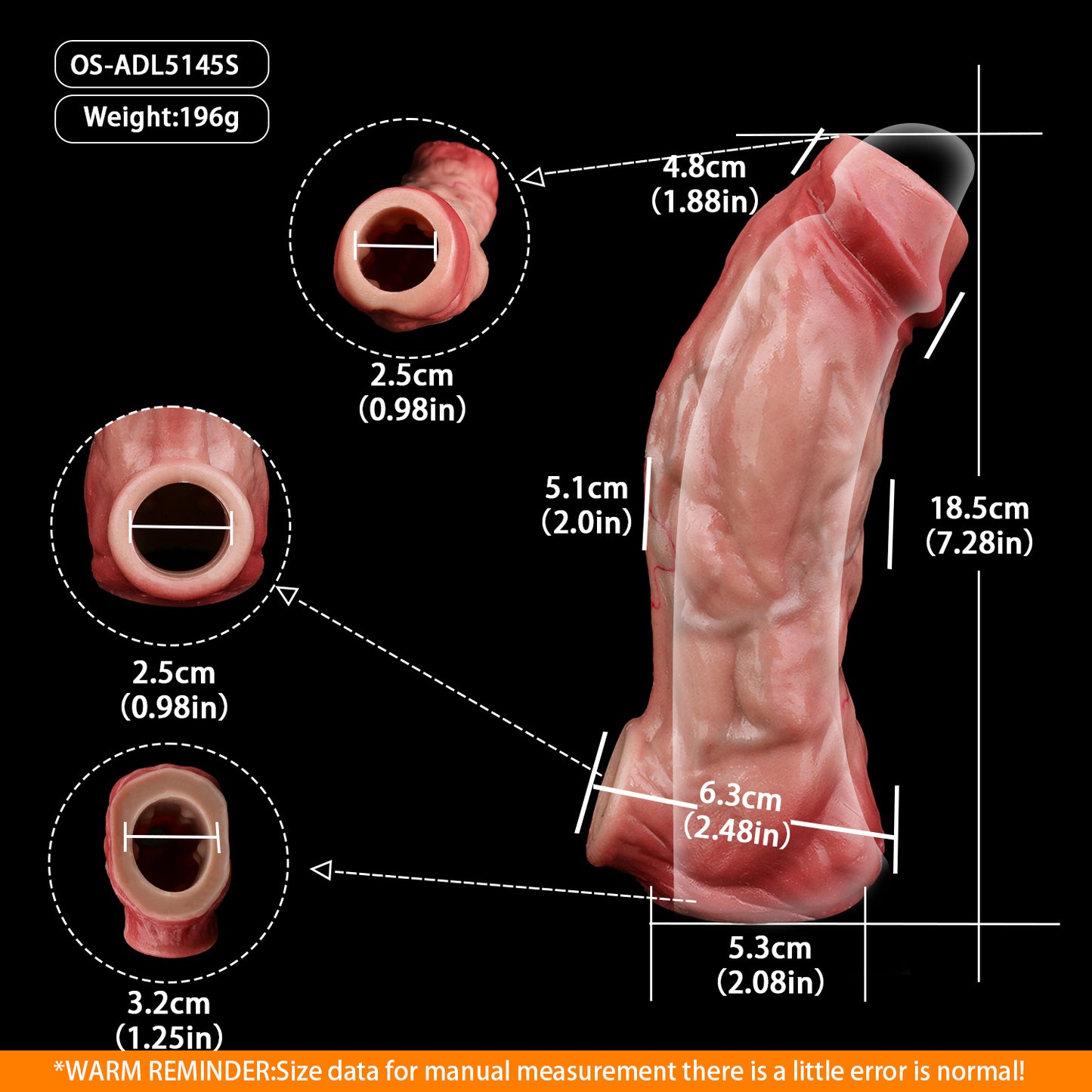 Anatomisch geformte Penis Sleeve im Hautton – Deine Penis Verlängerung für ausdauernden Paar-Sex