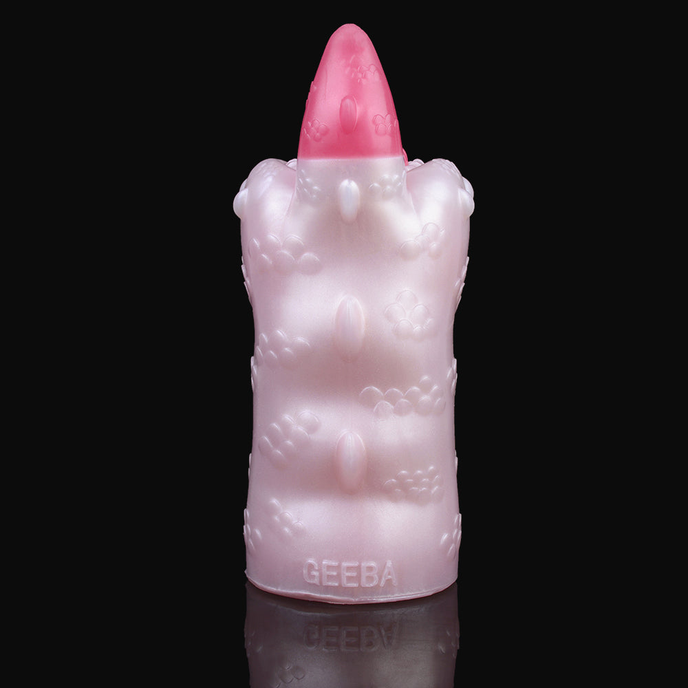 Tight Pocket Pussy Platinum Silicone Fantasy - Realistic Masturbator with Star-Shaped Entrance and Clitoral Stimulator