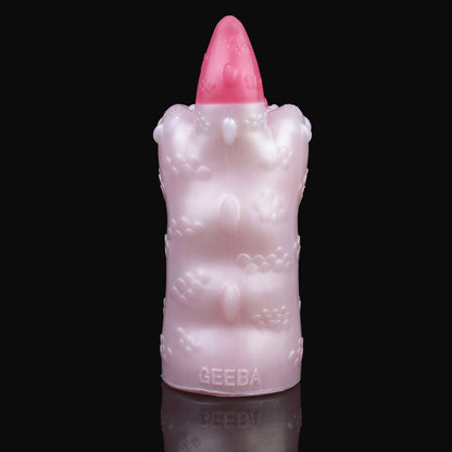 Tight Pocket Pussy Platinum Silicone Fantasy - Realistic Masturbator with Star-Shaped Entrance and Clitoral Stimulator