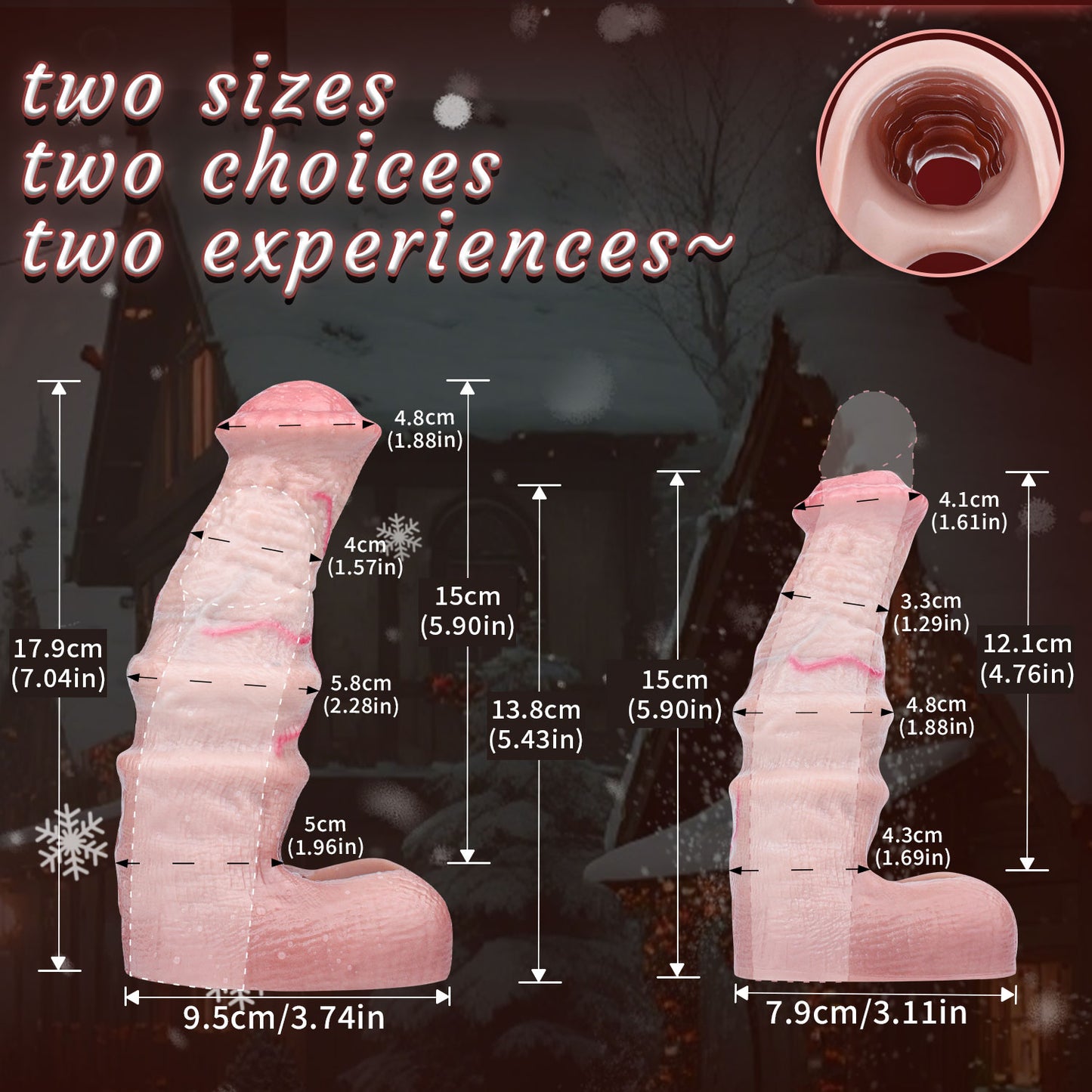 Smooth Texture Penis Sleeve Platinum Silicone - Comfortable Male Sleeve with Muscle Ring