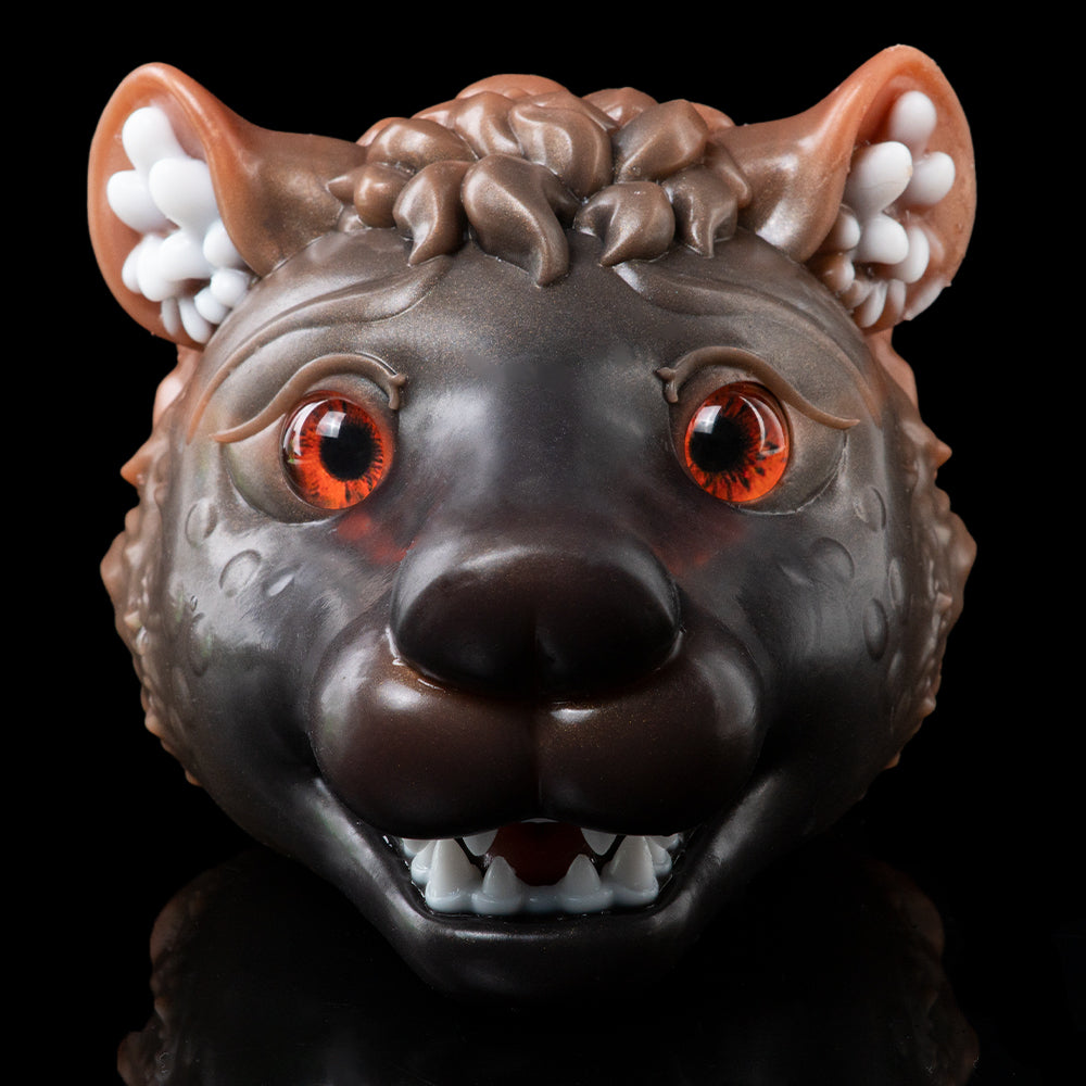 Hyänen-Totem & Sammlungswürdig Pocket Pussy – Fantasy Beast Masturbator mit Abnehmbarem Inneneinsatz