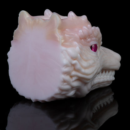 Glacial White Dragon Pocket Pussy – Fantasy Masturbator for Mythic Immersion | SilikonLust