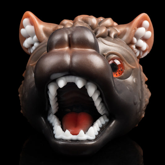 Hyänen-Totem & Sammlungswürdig Pocket Pussy – Fantasy Beast Masturbator mit Abnehmbarem Inneneinsatz