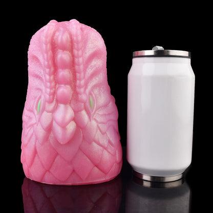 Premium Drachen-Masturbator in Perlmutt-Rosa – Fantasy Sexpuppen & Sexspielzeug für Männer für Solo-Abenteuer