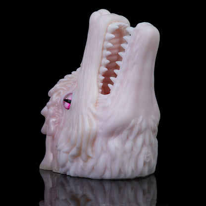 Glacial White Dragon Pocket Pussy – Fantasy Masturbator for Mythic Immersion | SilikonLust