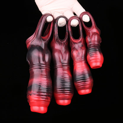 Penis sleeve for small penis - Matrix suction cup inner wall & double constriction contour