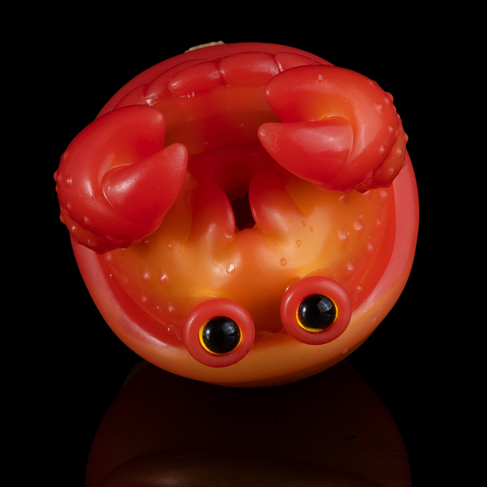 Playful Hermit Crab Silicone Pocket Pussy – Mini Masturbator Toy with Tight Sleeve for Intense Contrast Experiences