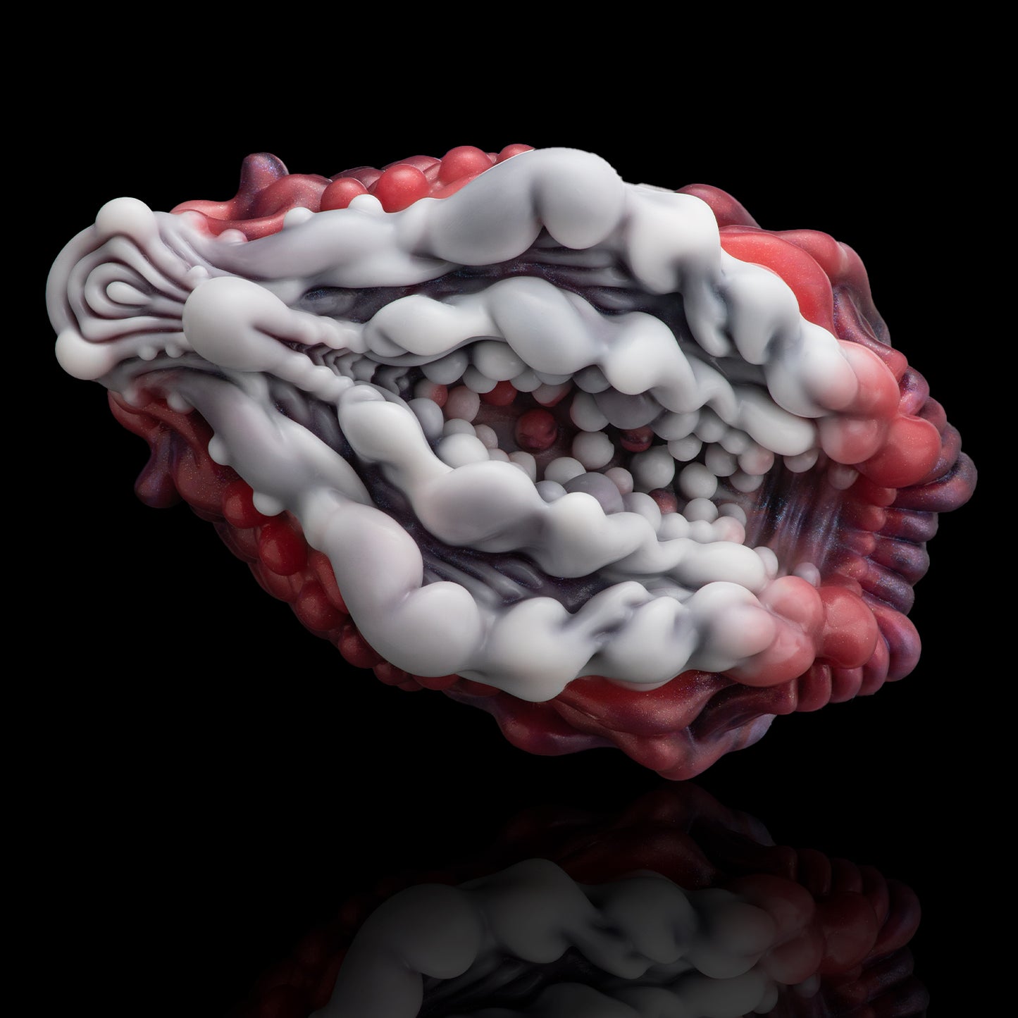 Abgründige Lust: Alien Grinding Toy aus Platin-Silikon mit Fernbedienung