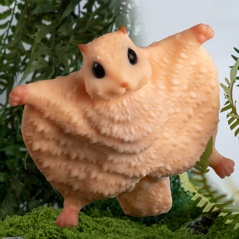 Playful Flying Squirrel Silicone Pocket Pussy – Kawaii Stroker Toy with Tight Pussy for Intense Contrast Experiences