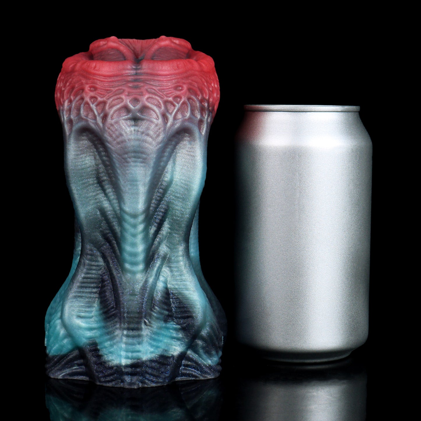 Monster Masturbator – Alien Texture in Blue & Red | SilikonLust