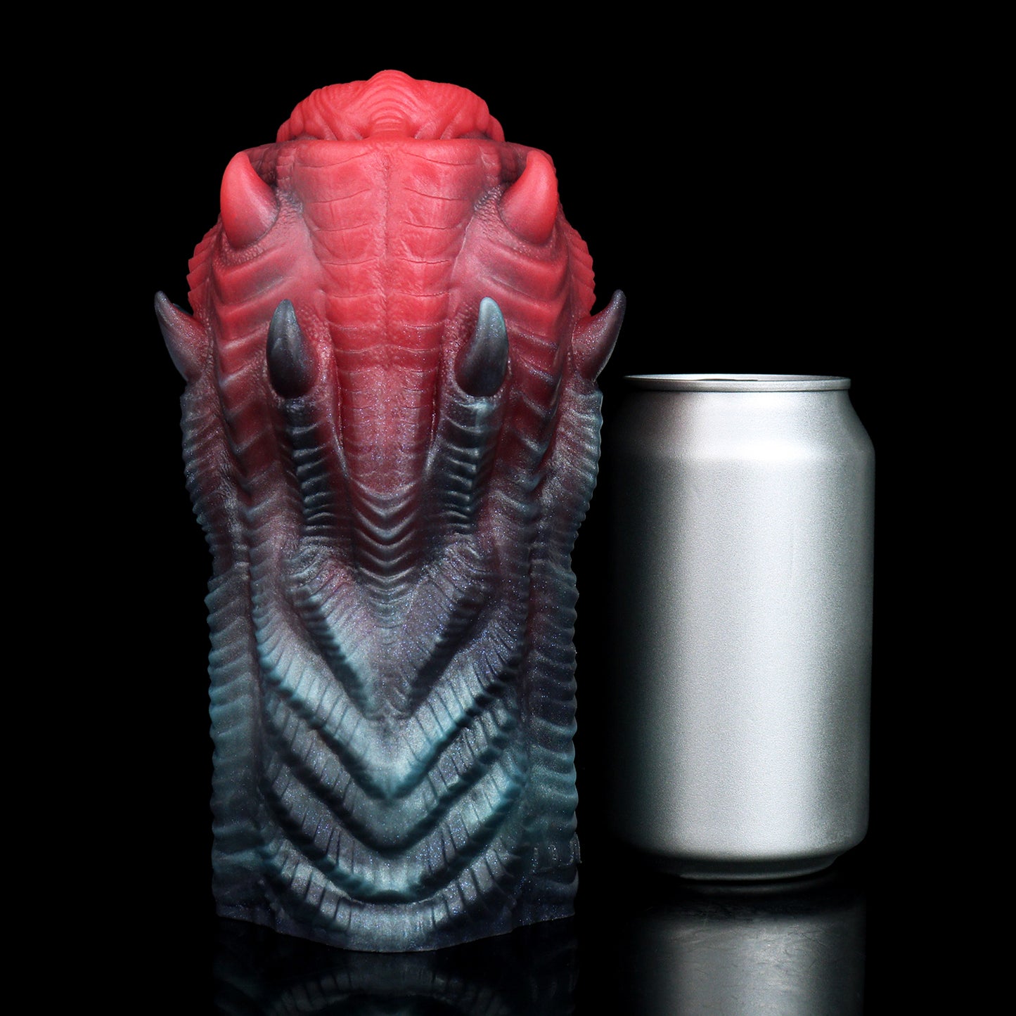 Xenomorph Apex-Schlund – Stacheliger Alien-Masturbator aus Platin-Silikon