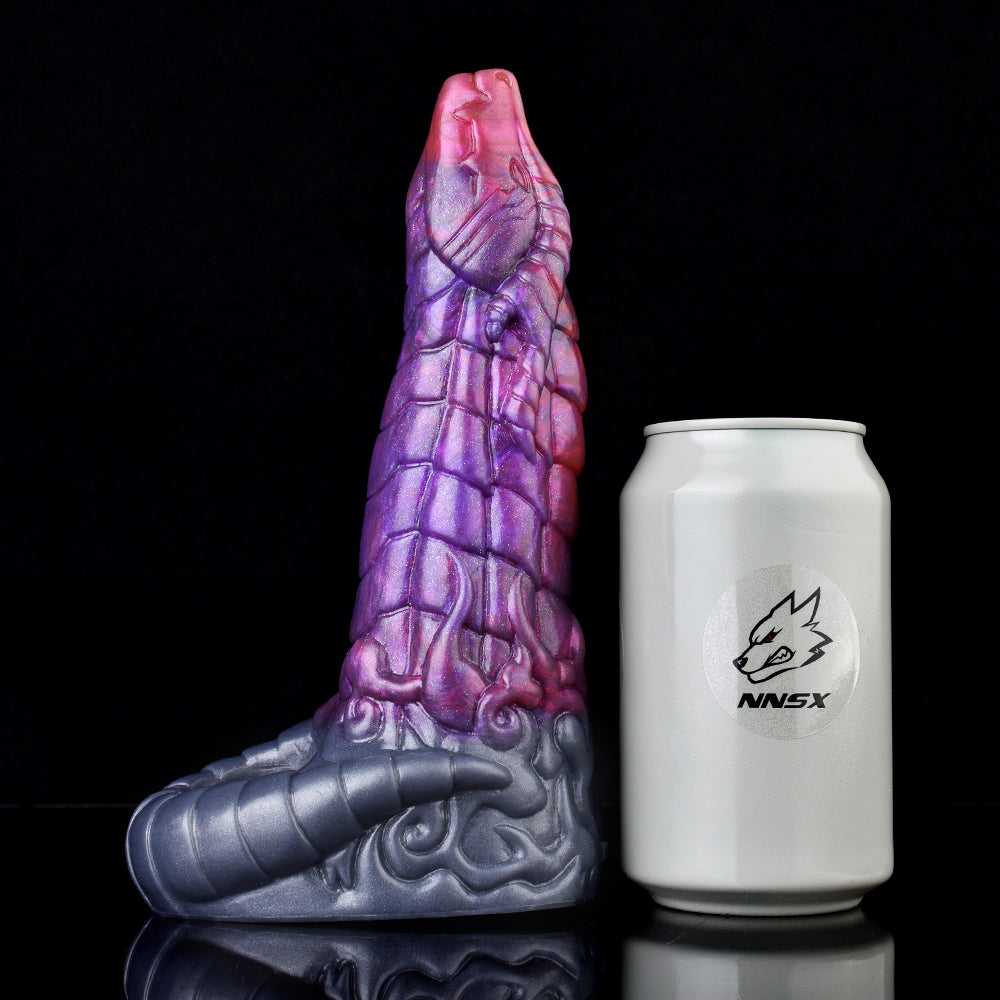 Mythisches Drachen Penis Sleeve in Magic-Lila – Realistische Penishülle für Verlängerung & Verdickung