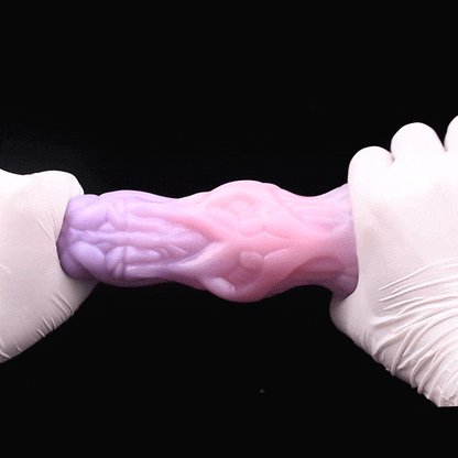 Fantasy Inflatable Dildo – Large Silicone Dildo with Irregular Structure & Realistic Texture