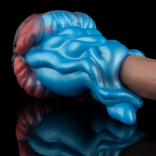 Alien Masturbator – Innovatives Dual-Entry-Design aus Platin-Silikon mit „Mund-zu-Zunge“