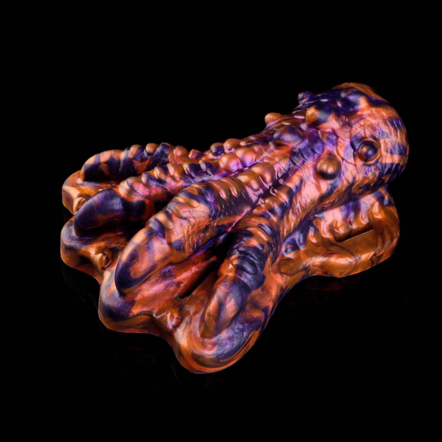 Fantasy Alien-Kralle Sex Grinder – Violett-Bronze Edition