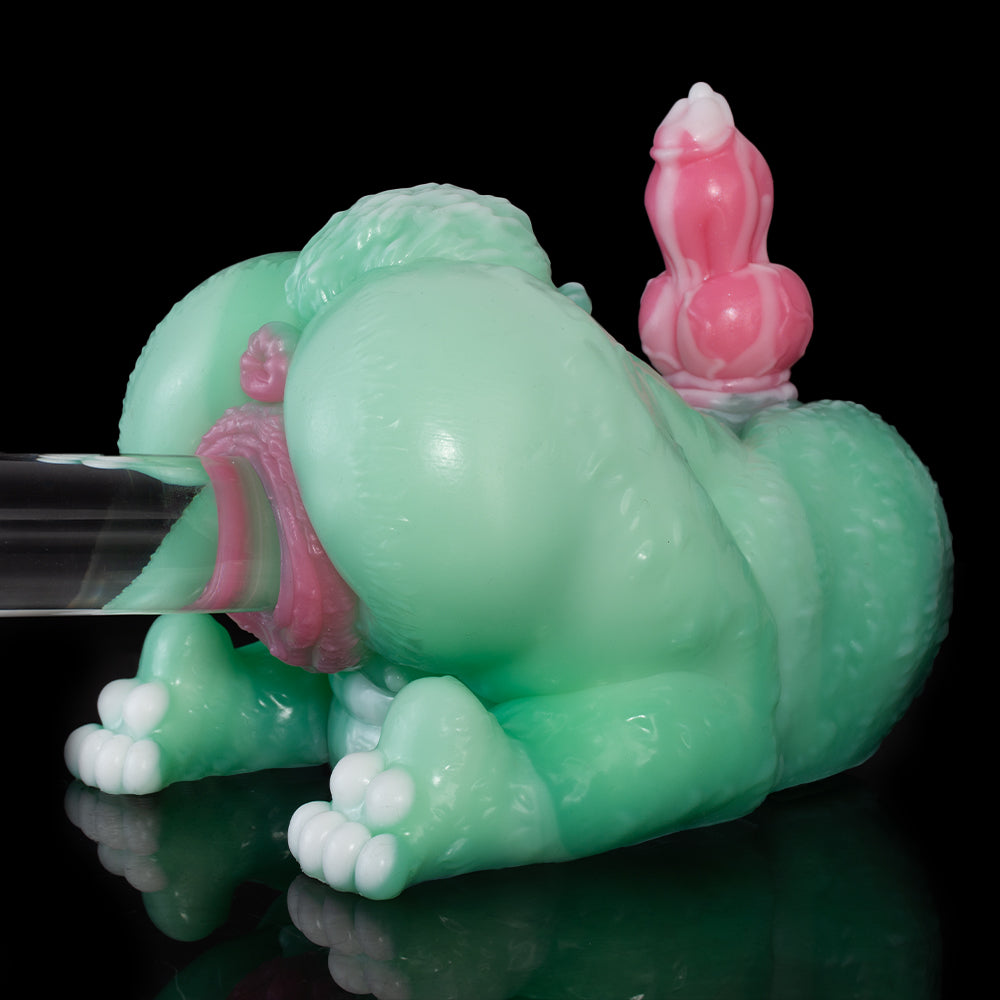 Doppel-Biest Sexpuppen – Fuchs & Hund in 69-Position aus Platin-Silikon