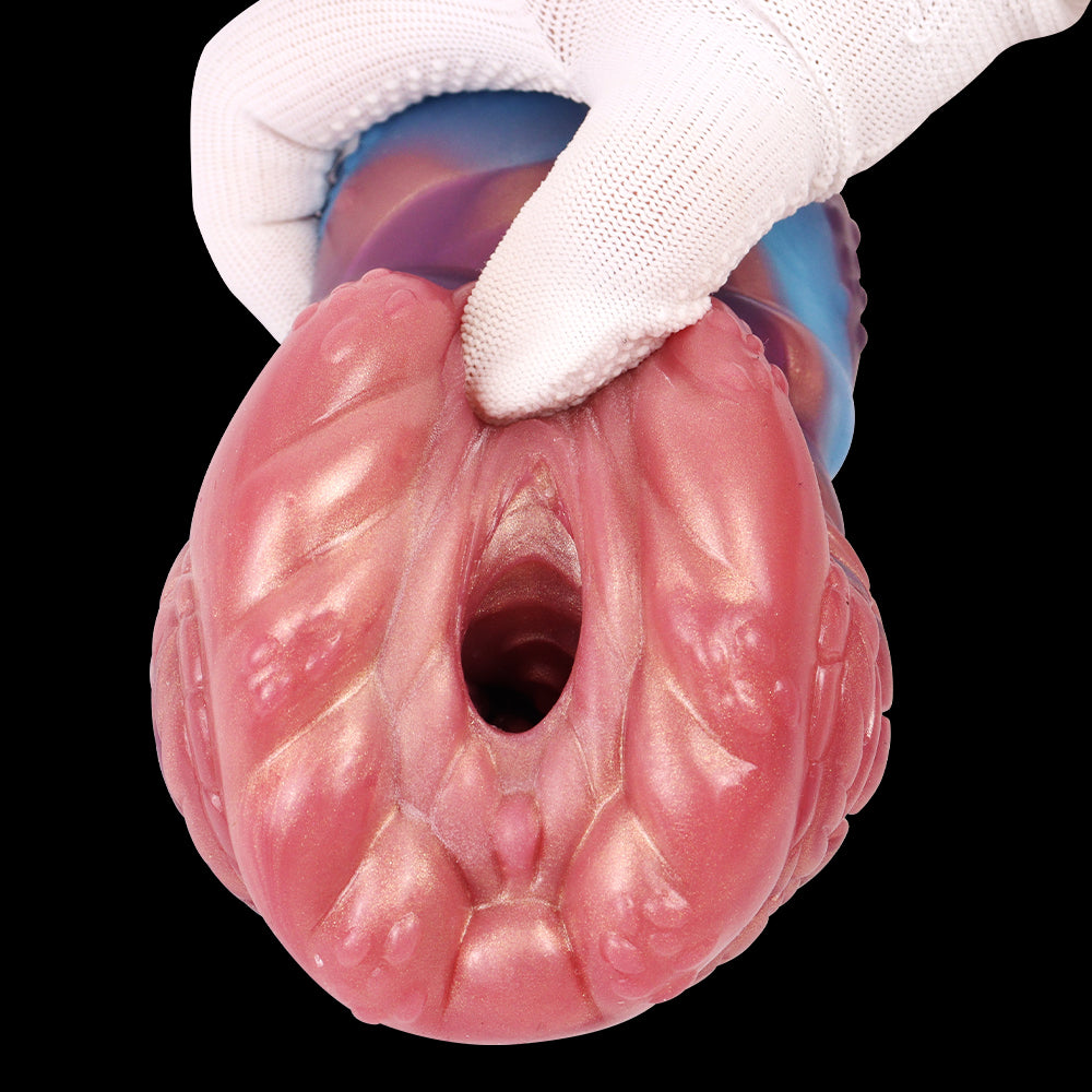 Luxurious Silicone Masturbator with Tight Channel – Hands-Free Pocket Pussy Made of Platinum Silicone for Intense Fantasy Stimulation
