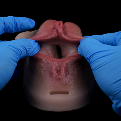 Seamless Realistic Transgender Vagina Slip – Anatomical Pussy Panties for Immersive Body Experience