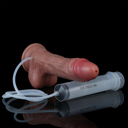 Realistic Dildo Oben Breiter – Tapered Squirting Dildo mit Umgekehrter Kegelform