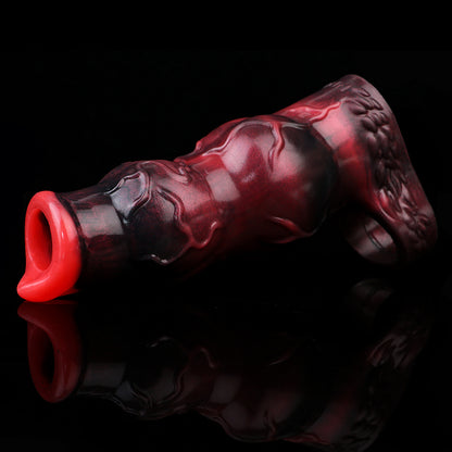 Penis Sleeve Lava Flow – Negative Pressure Inner Wall & Enlargement M/L/XL | SilikonLust