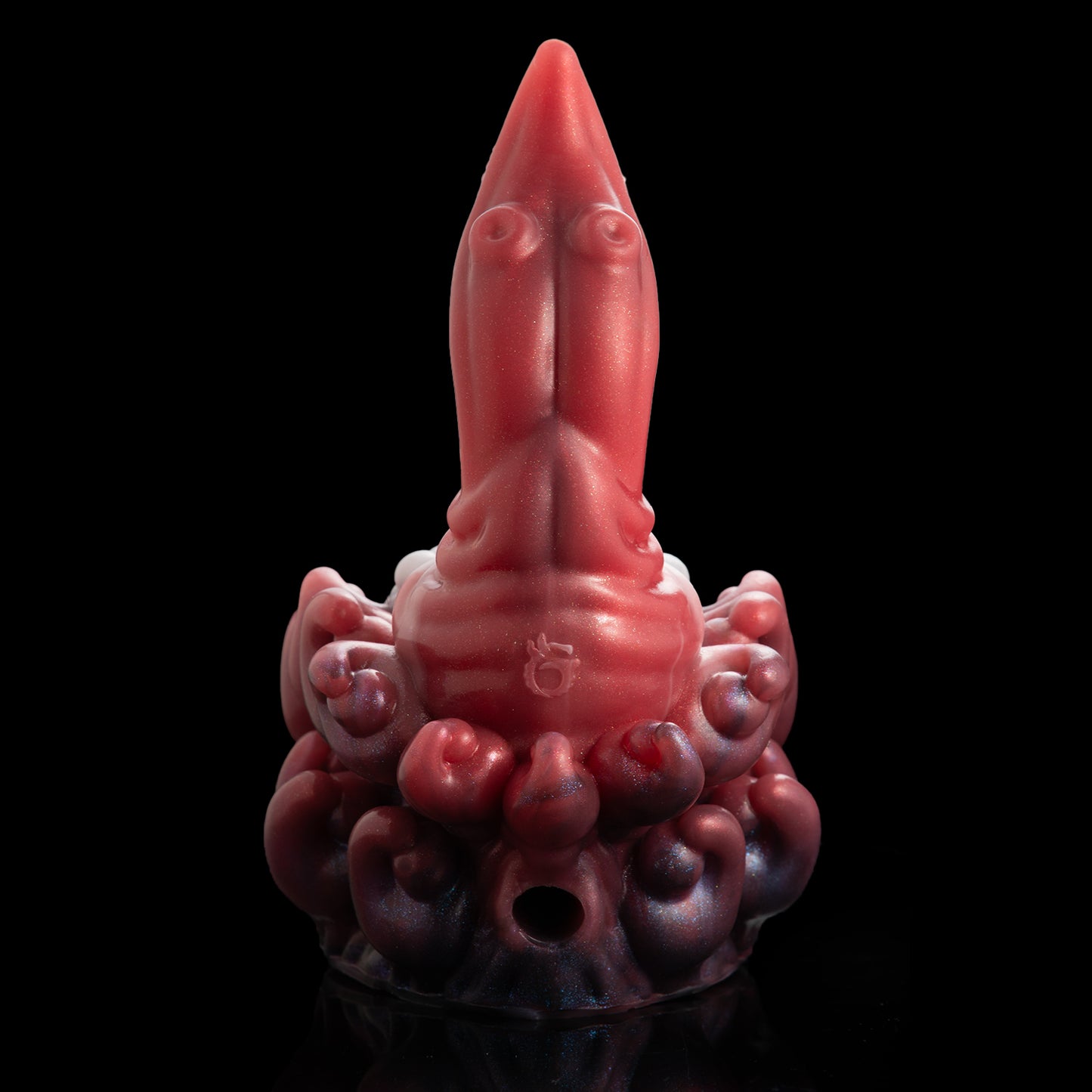 Tiefsee-Tentakel Grinding Toy – Ferngesteuerter Premium-Masturbator & Dildo in Karmesinrot