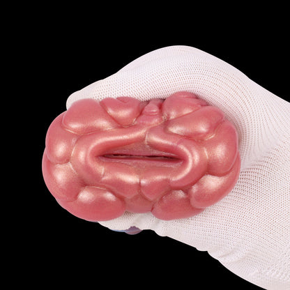 Organic Galaxy Pocket Pussy - Platinum Silicone Creature Texture Stroker for Deep Fantasy Stimulation