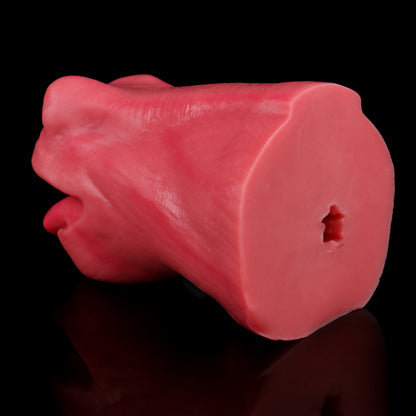 Extravagante Pferdemaul Pocket Pussy aus Platin-Silikon – Intensiver Blowjob Stroker & Fantasy Oral-Masturbator für aufregende Solo-Sessions