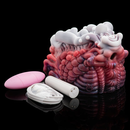 Abgründige Lust: Alien Grinding Toy aus Platin-Silikon mit Fernbedienung