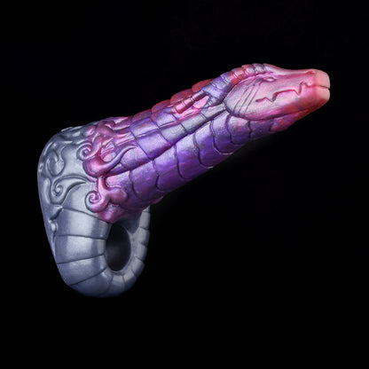 Serpentine Phallus Sleeve with Serpentine Scale Texture – Bio-Hook Effect for Maximum Deep Tactility