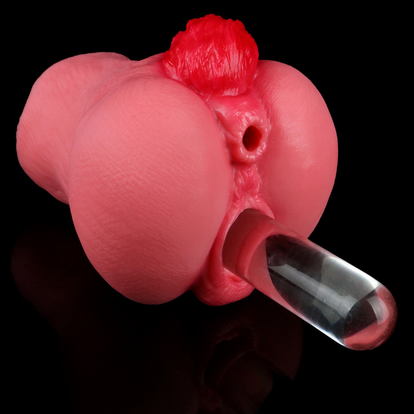 Pferde-Hintern Pocket Pussy – Doppelkanal, Schwänzchen & Intensives Innentextur-Erlebnis