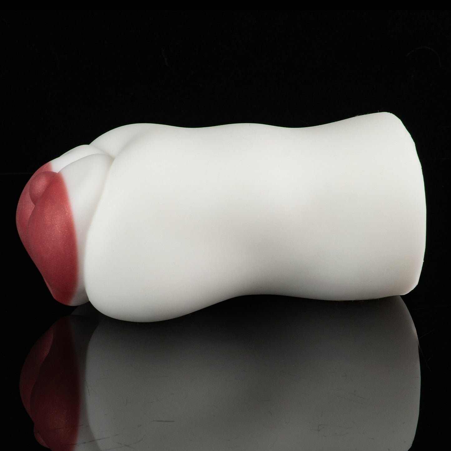 Gefleckter Plüsch-Masturbator – Anatomisches Dalmatiner-Sextoy aus weißem Platin-Silikon-sex toys