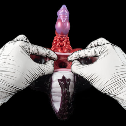 Exklusive Futa Drachenmädchen Sexpuppen: Fantasy-Torso mit Schuppen, Penis & exotischem Kanal