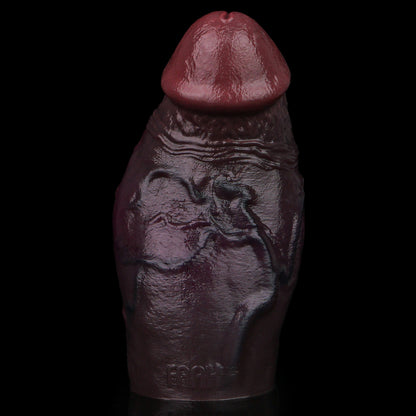 Gaine pénienne profilée – Housse pénienne réaliste en silicone avec anneau de fixation pour des moments à deux