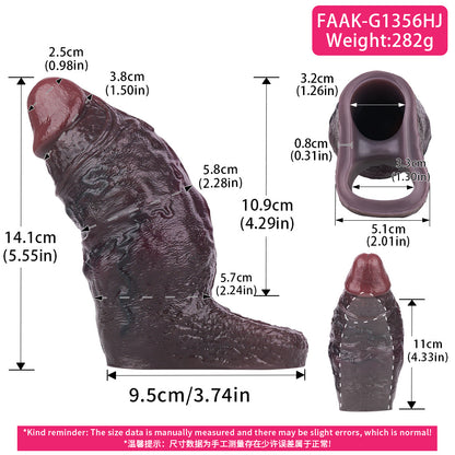 Penis Sleeve – Mehr Kontur für Paarmomente mit realistischer Venenstruktur