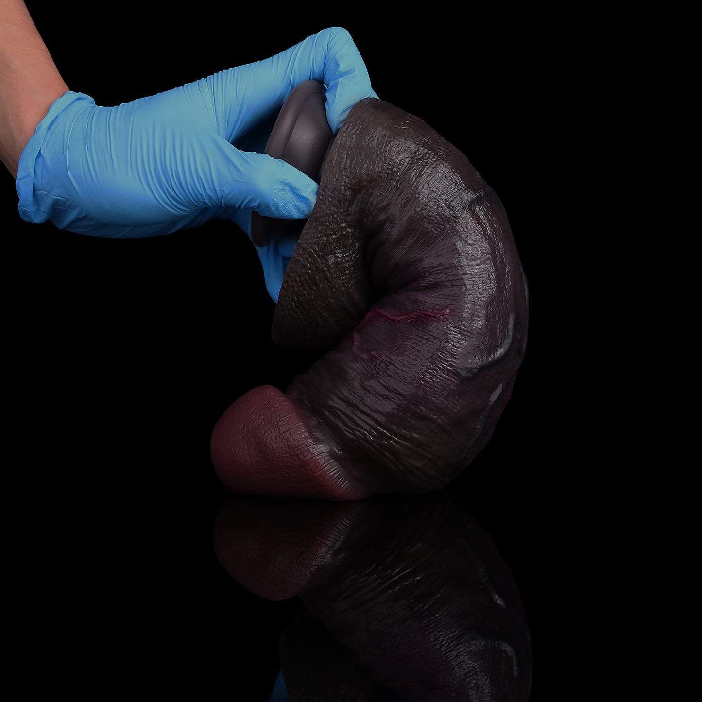 Realistisch BBC Dildo aus Platin-Silikon – 9 Zoll Big Black Cock Masturbation | SilikonLust