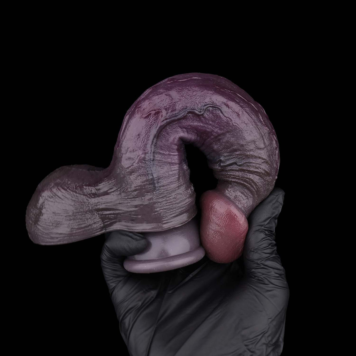 BBC Dildo Schokoladen-Schwarz – Langer realistischer Dildo mit parallelen Längsrillen, Doppelschicht-Platin-Silikon, grossem Saugnapf & maximaler Eindringtiefe