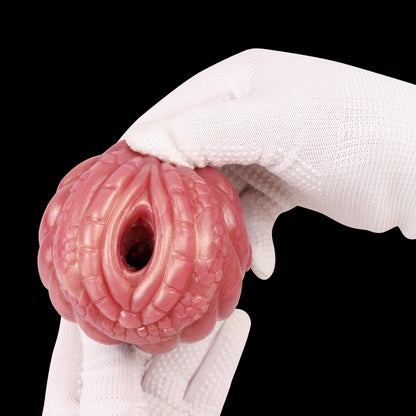 Organic Fantasy Masturbator Sleeve – Sci-Fi Alien Texture Stroker made of Platinum Silicone for Immersive Deep Stimulation