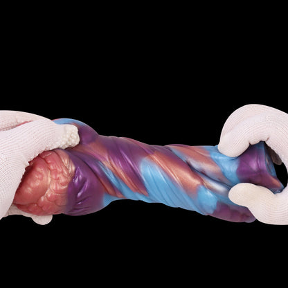 Soft Silicone Stroker with Tight Canal – Alien Creature Masturbator Made of Platinum Silicone for Intense Fantasy Stimulation