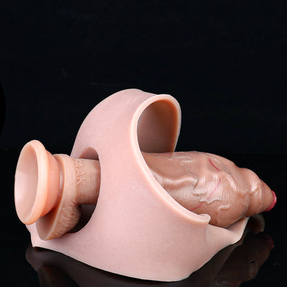 Penis Sleeve Extension - Realistic Micro-Penis Sleeve | Swollen Glans & Invisible Base