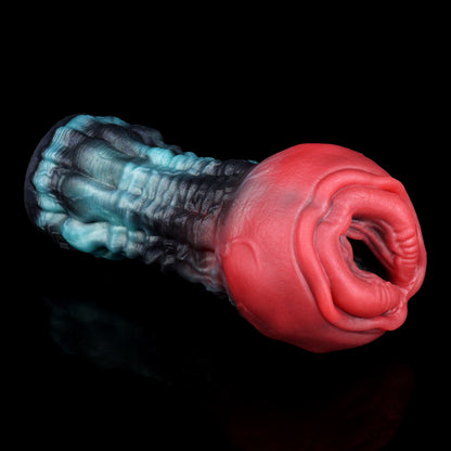 Abgrund-Masturbator – Tiefsee-Kreatur in Rot & Schwarz | SilikonLust