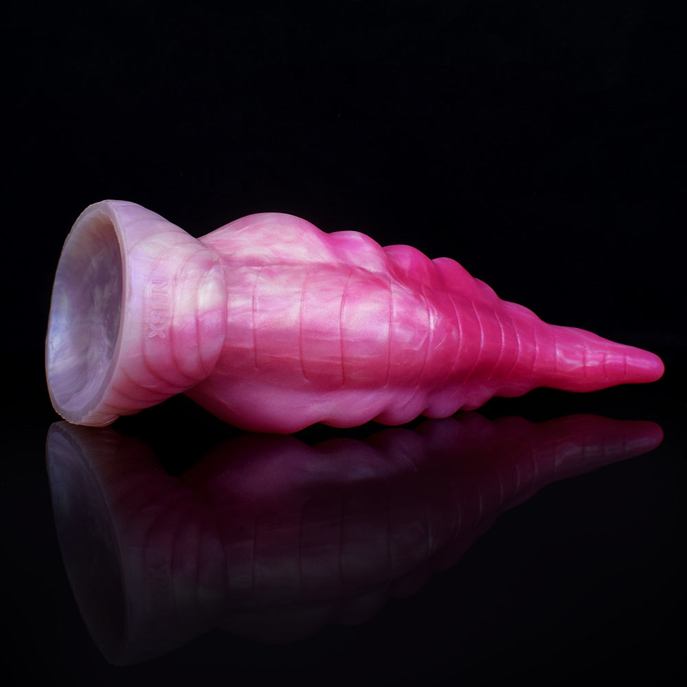 Tentacle Dildo | Platinum Silicone Big Dick Fantasy Dildo with Pump Base & Sucker Texture