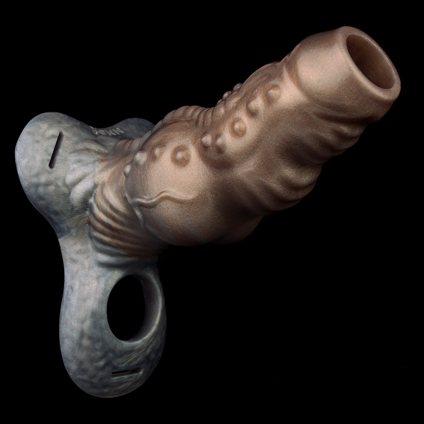 Quer Verlaufender Ringkamm Monster Penissleeve – Penis Extender für Männer Die Intensive Fantasie Erleben Wollen