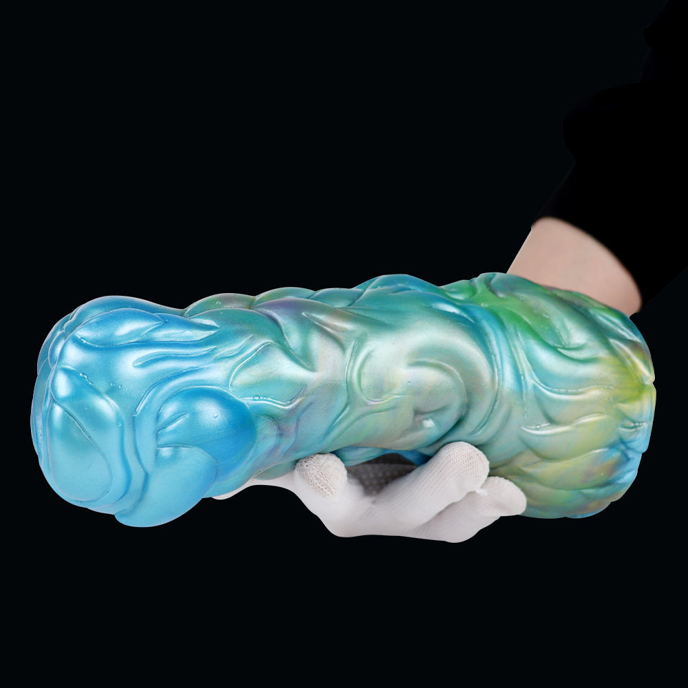 Icy Precision – Fantasy Pocket Pussy in Pearlescent Ice Blue | SilikonLust