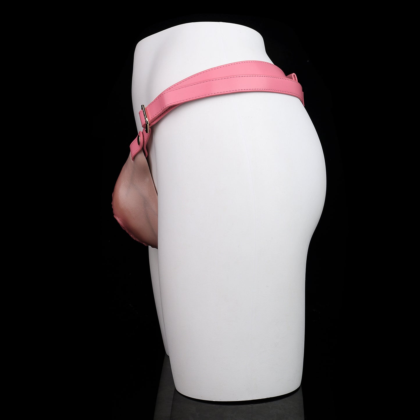 Professional Harness Gaff with Three-Point System – Silicone Tucking Prosthesis for MTF, Crossdressers, and Cosplay Disguise